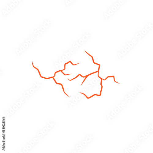 lava magma cracks