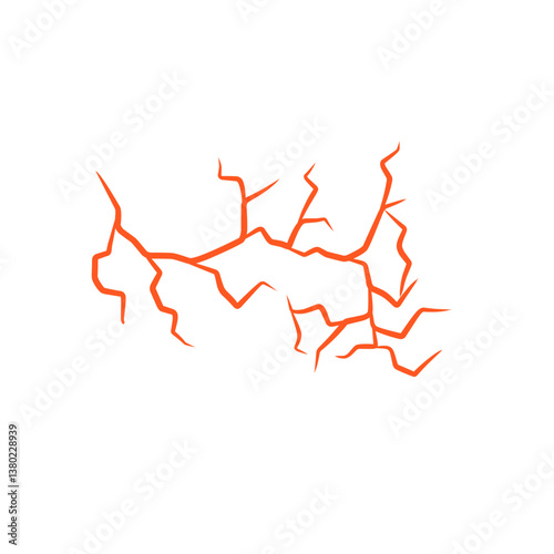 lava magma cracks