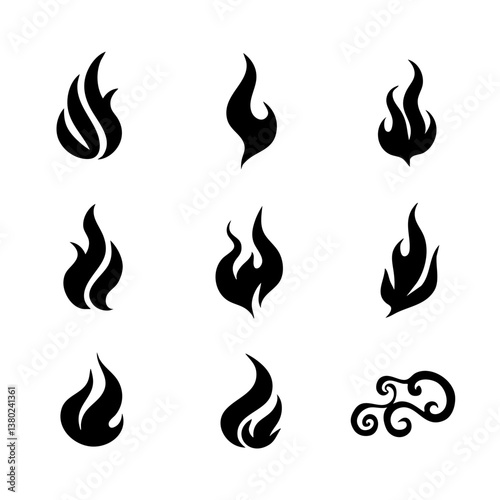 Aromas vaporize icons. Smells vector line icon set, hot aroma, stink or cooking steam symbols, smelling or vapor, smoking or odors signs isolated on white background 