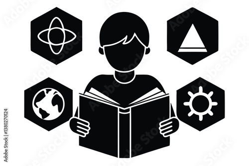 General Knowledge Vector Illustration Collection