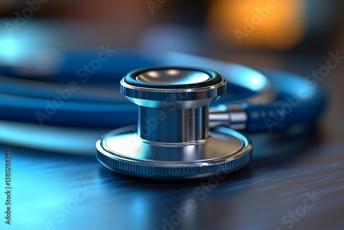 Close-up of a Stethoscope - Medical Equipment
