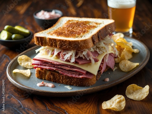 Uncover the Flavor Story of the Reuben Sandwich: A Hearty American Original Fusing Deli Traditions and Bold Ingredients into One Irresistibly Toasted, Melt-in-Your-Mouth Bite