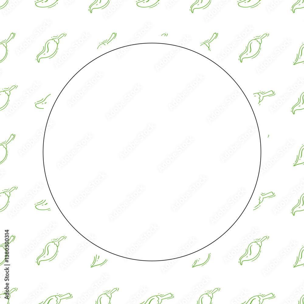 chilli frame. doodle chilli circle frame. hand drawn chilli frame background. chilli background chilli frame. doodle chilli circle frame. hand drawn chilli frame background. chilli background