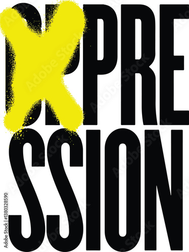 Oppression text design. Typography design. A beautiful design suitable for print.