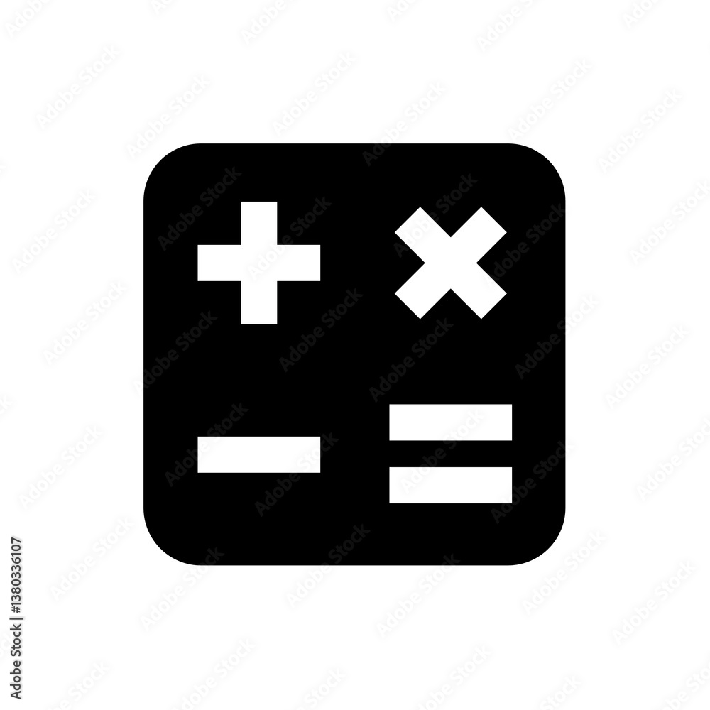 Obraz premium calculator icon