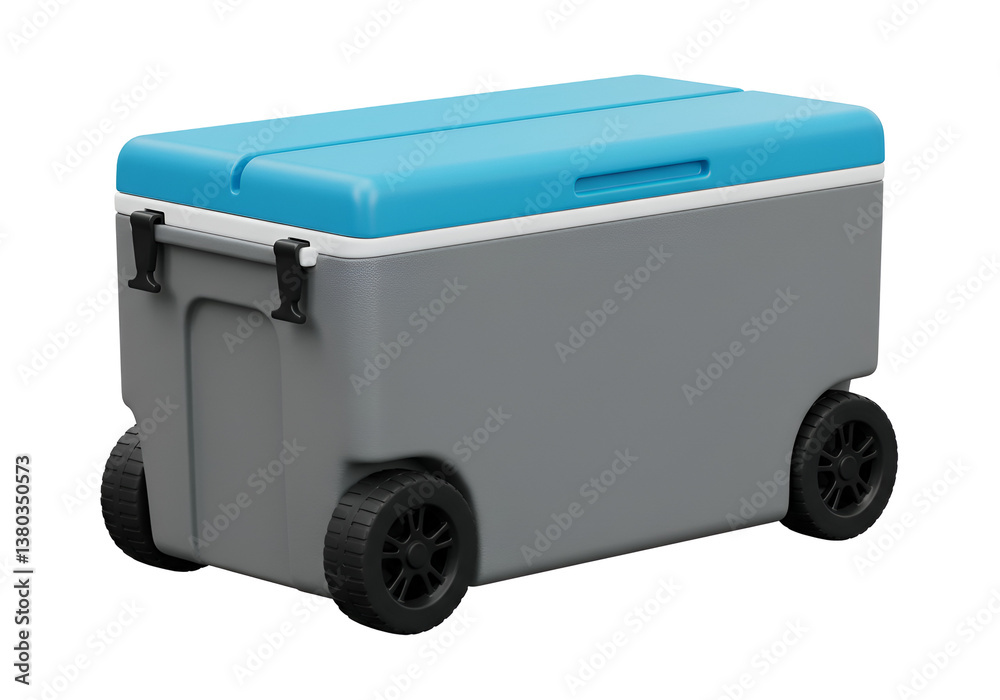 Large Hard-Sided Cooler with Sturdy Lid and Wheels Large Hard-Sided Cooler with Sturdy Lid and Wheels