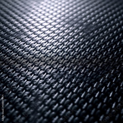 Carbon Fiber Surface with Tightly Woven Crisscross Texture