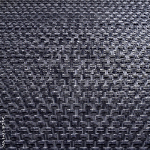 Close-Up Woven Texture with Intricate Basket Weave Pattern