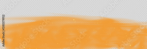 Fog effect. Smoke cloud on transparent background. Vector illustration.