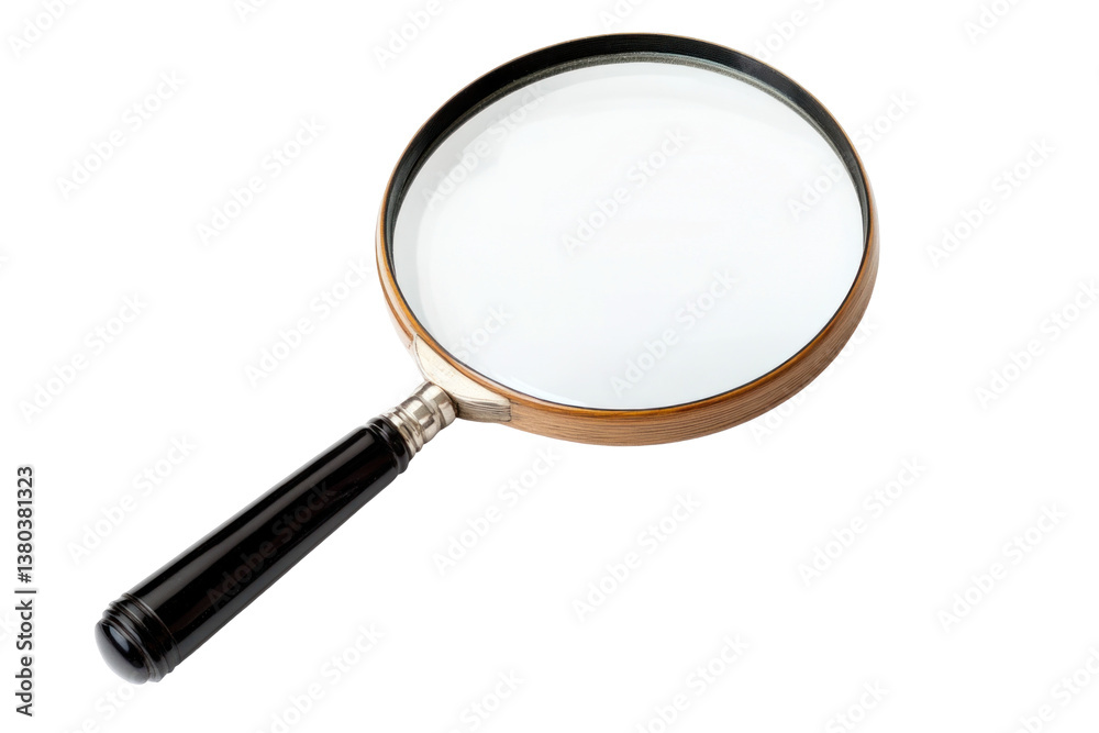 Magnifying Glass Image on transparent background Magnifying Glass Image on transparent background