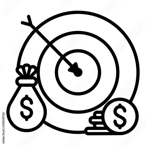 fiscal discipline icon