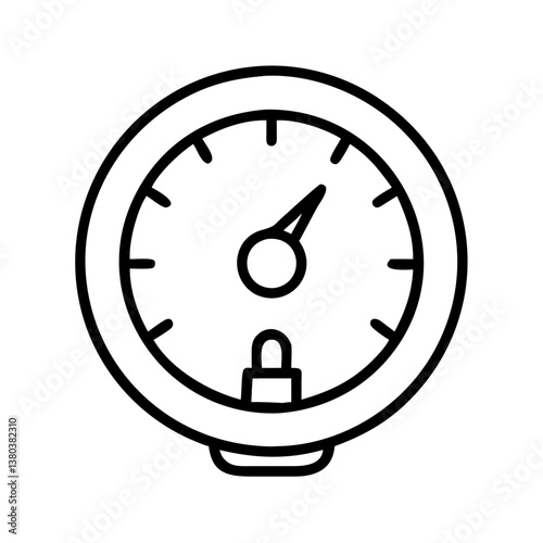 Find the perfect pressure gauge vector icon for your design project pressure measurement equipment needs now