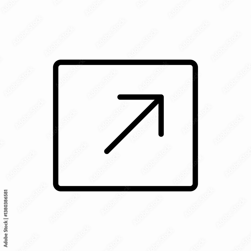 Expand arrow icon vector sign Expand arrow icon vector sign