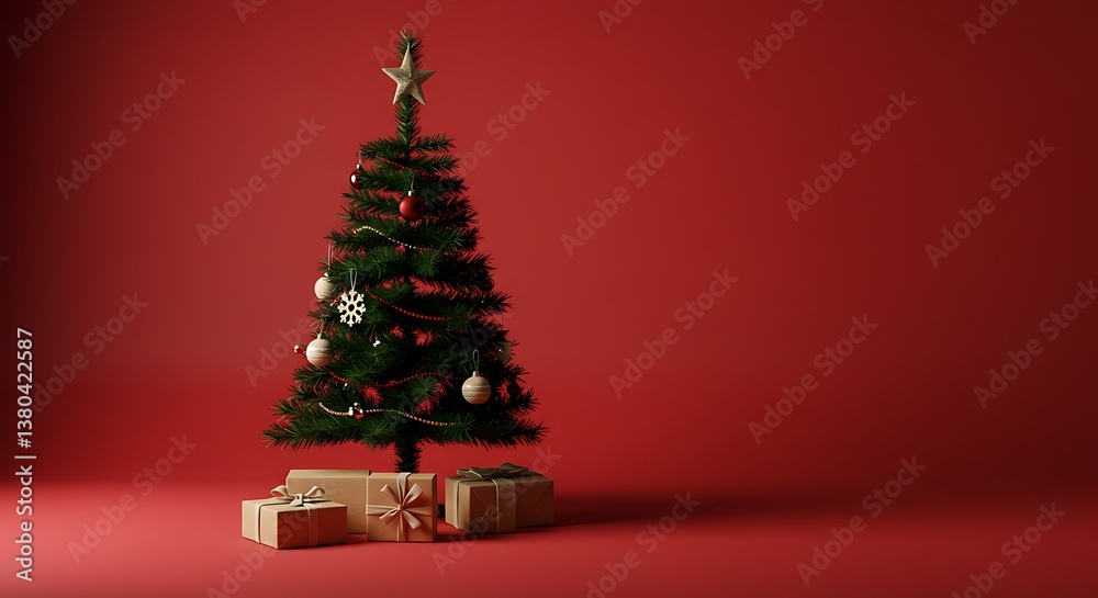 Crimson Christmas Eve AI Generated Crimson Christmas Eve AI Generated