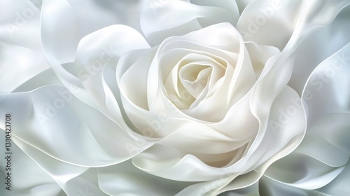 Serene White Rose: A Symphony of Softness and Elegance