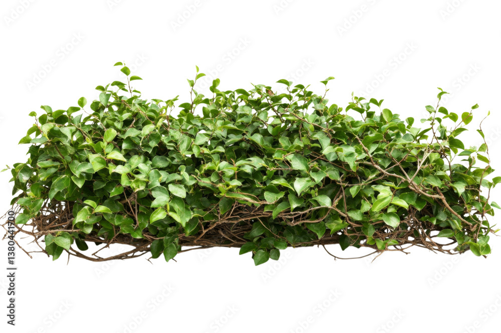 Fototapeta premium A Lush Green Plant Border