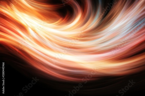 Swirling colors blend harmoniously, creating dynamic and captiva photo
