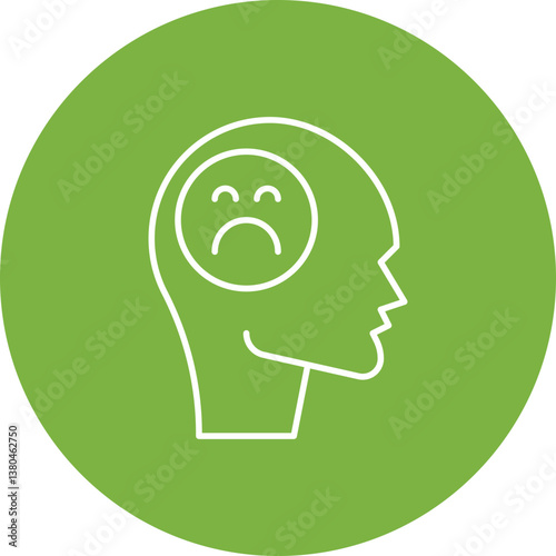 Pirate in Hat icon single vector illustration