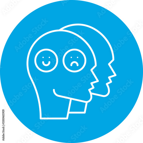 Female Pirate icon single vector illustration