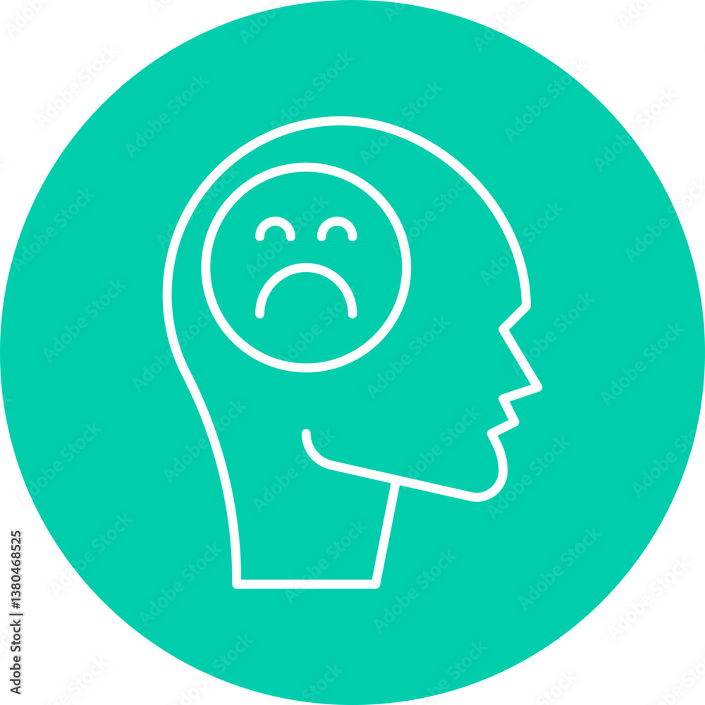 Pirate in Hat icon single vector illustration Pirate in Hat icon single vector illustration