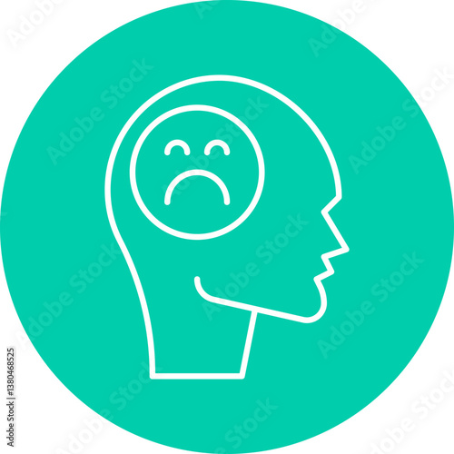Pirate in Hat icon single vector illustration