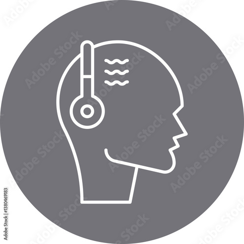 Pirate Flag I icon single vector illustration