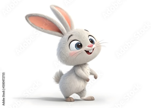 bunny 3d icon