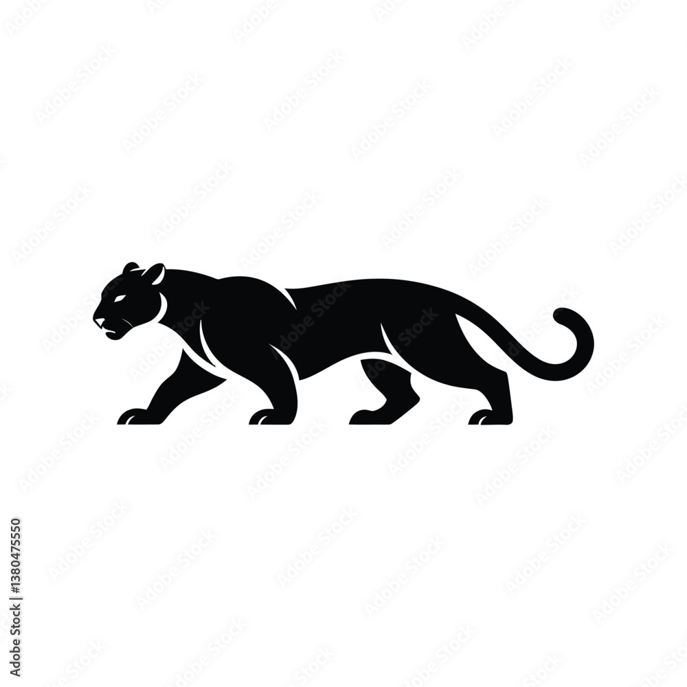 Obraz premium black panther illustration 