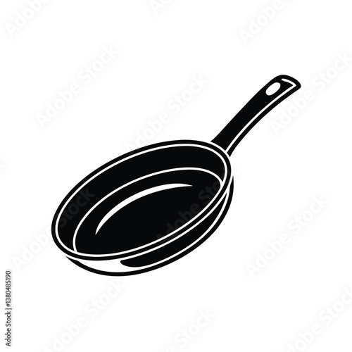 frying pan isolated on a white background