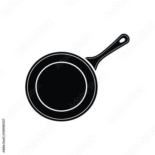 frying pan isolated on a white background