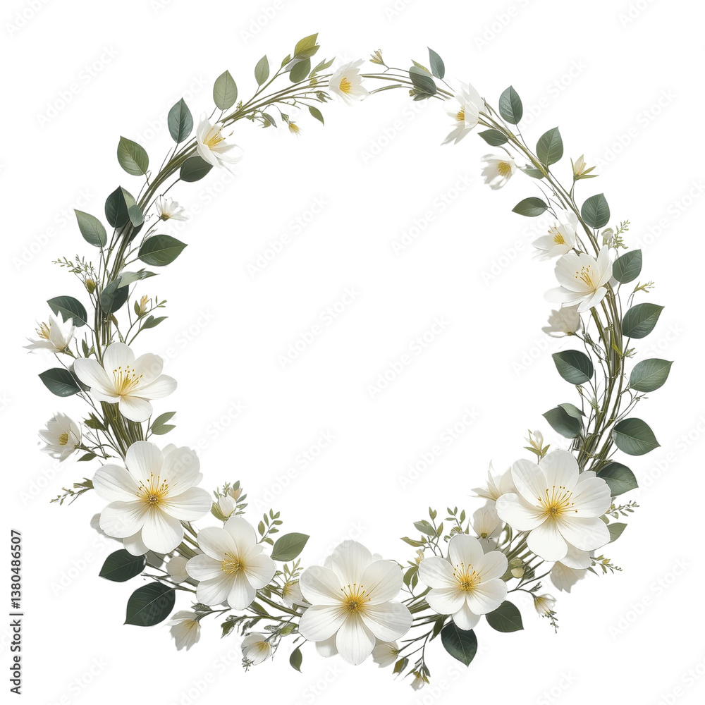 Fototapeta premium Ornate Golden Rose Oval Frame