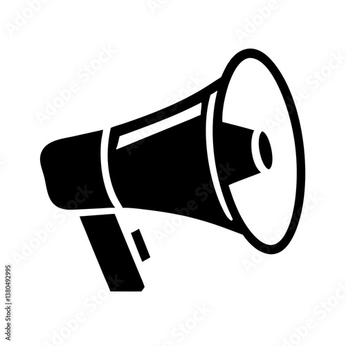 A megaphone background
