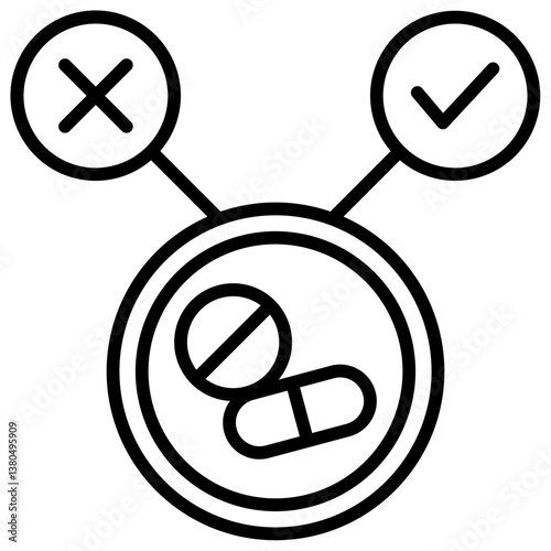 Feasibility Line Icon