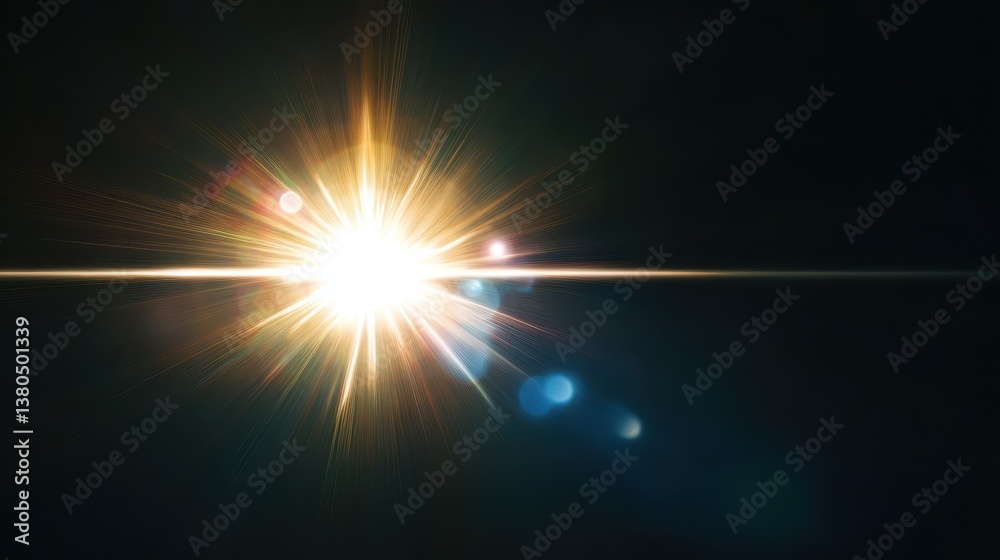 Radiant sunlight emerges from a dark backdrop, creating a captivating array of sparkling light patterns. The display showcases various colors and lens flares, evoking sensation Radiant sunlight emerges from a dark backdrop, creating a captivating array of sparkling light patterns. The display showcases various colors and lens flares, evoking sensation