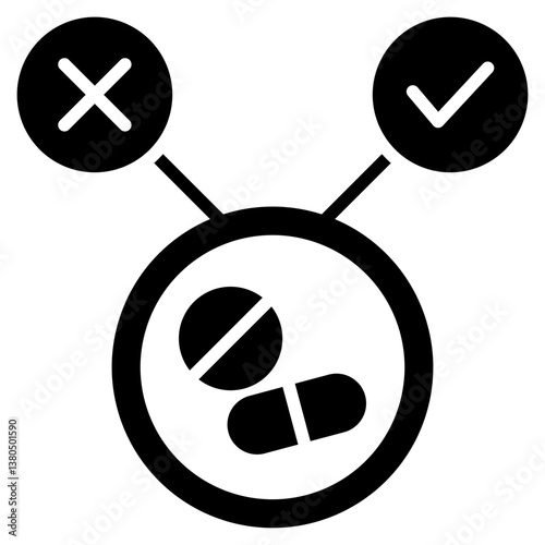 Feasibility Glyph Icon