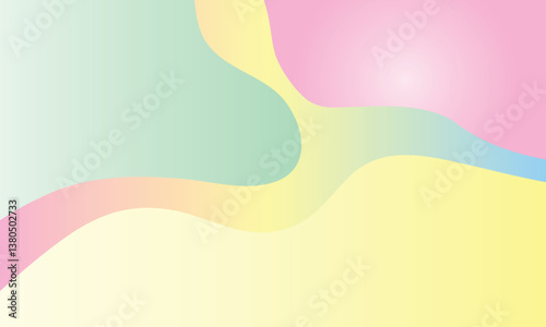 A digital vector template with artistic liquid waves and vibrant gradients provides depth and motion, making it suitable for advertisements, websites, and creative visuals.

