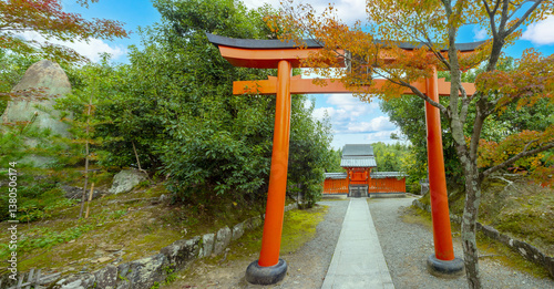 Tour of Japan. Park in Kyot...