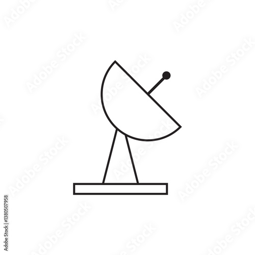 wifi antenna icon logo vector design