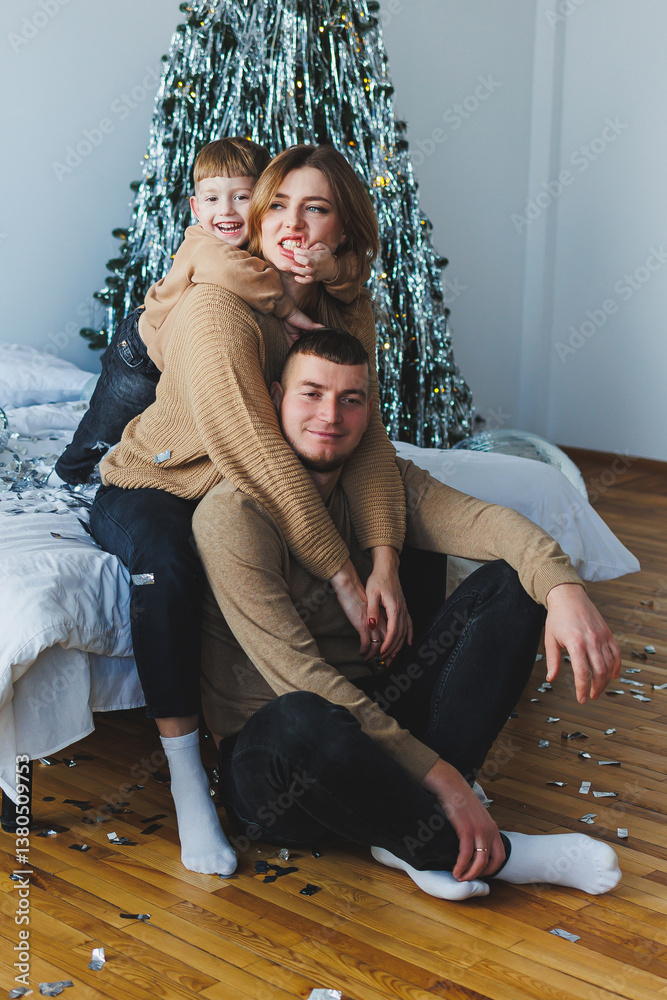 Family Celebration A Heartwarming and Joyful Holiday Scene Filled with Love, Togetherness, and cherished moments that bring happiness to all who gather around in a cozy, cheerful atmosphere