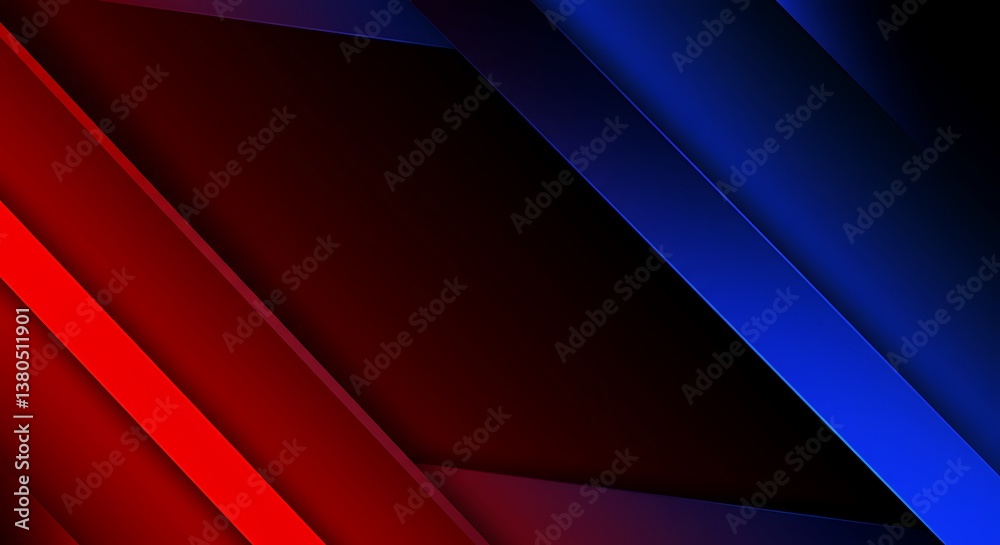 Crimson & Cobalt Clash AI Generated Crimson & Cobalt Clash AI Generated