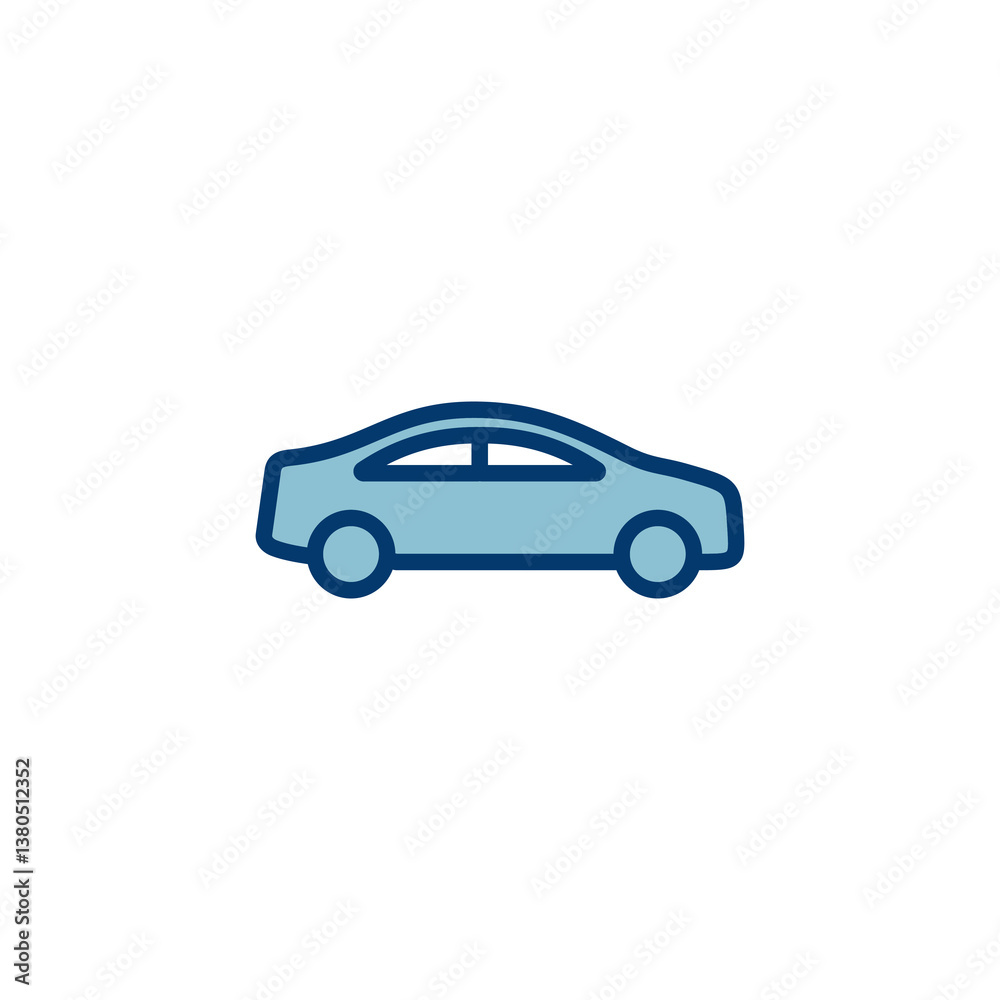 Car icon vector isolated on white background. Car icon vector. Car icon vector isolated on white background. Car icon vector.