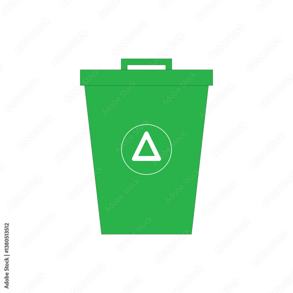 rubbish bin icon logo vector design rubbish bin icon logo vector design