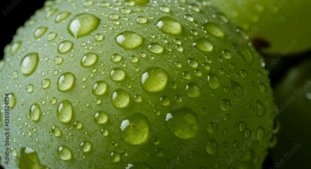 Green Grape Macro Green Grape Macro