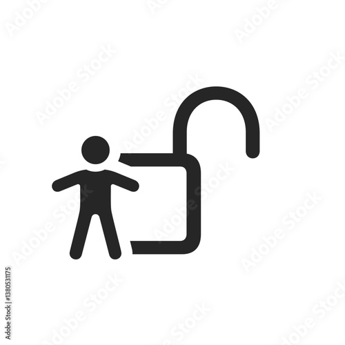Child Lock Open Icon