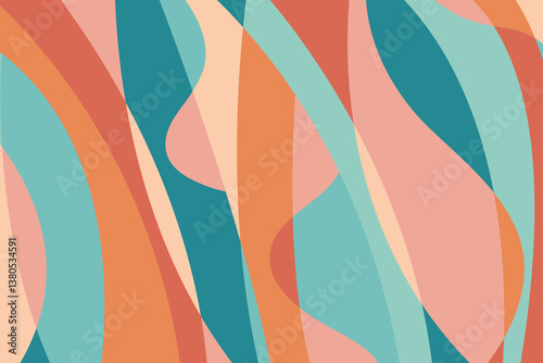 Wallpaper Mural Artwork trendy contemporary abstract shapes. Background with abstract Colorful. Banner and cover for your design.	 Torontodigital.ca