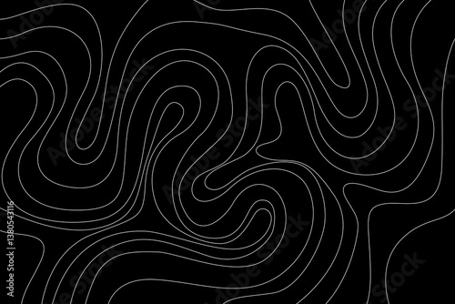 illustration of psychic waves, spiral pattern, zebra lines, illusion art background