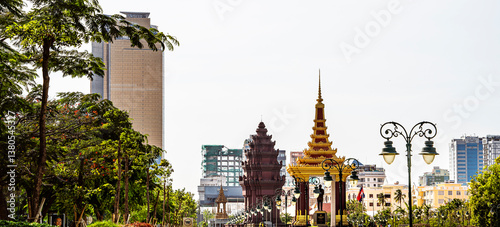 Obraz na płótnie Phnom Penh, Cambodia w salonie