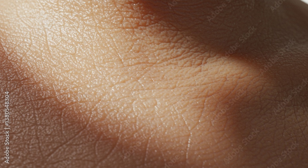 Fototapeta premium close-up skin texture in natural light