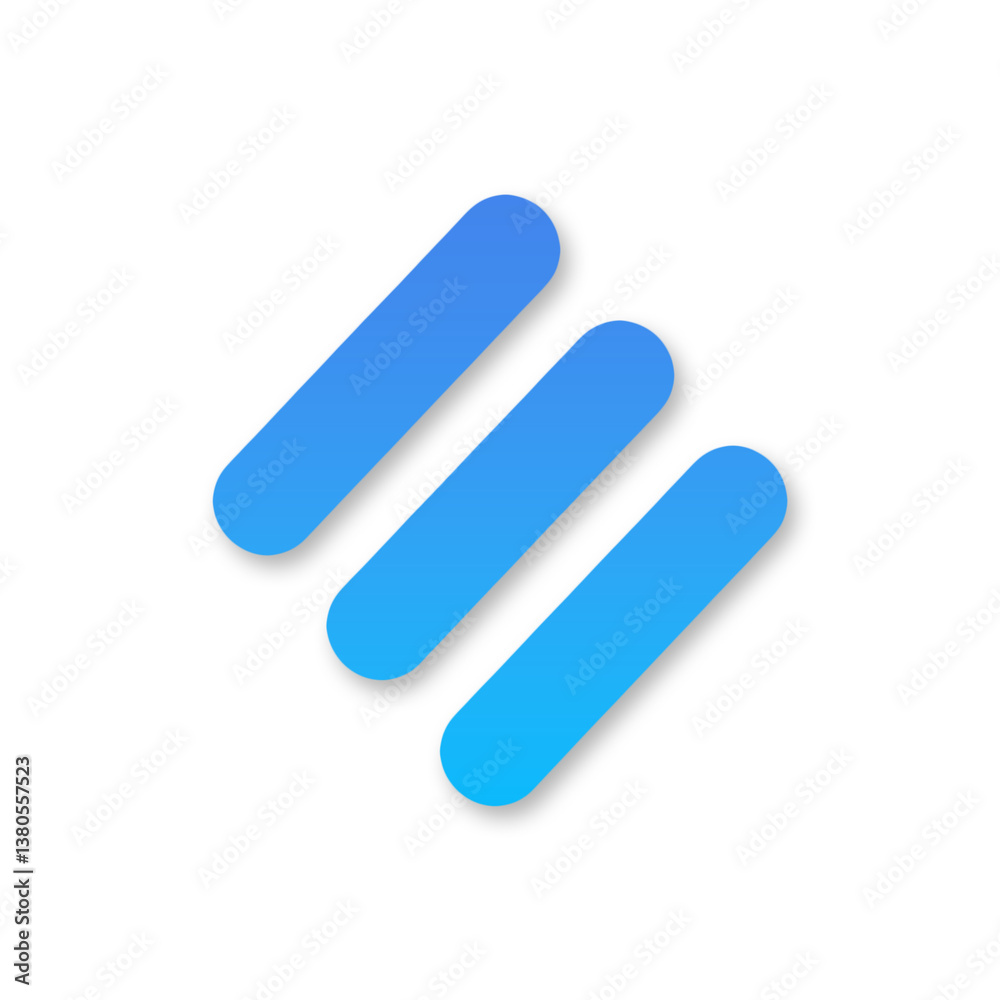 Abstract Blue Logo Design modern icon Abstract Blue Logo Design modern icon