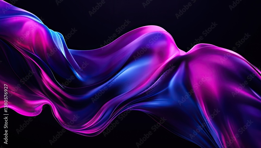 Abstract Fluid Fabric Flow Abstract Fluid Fabric Flow